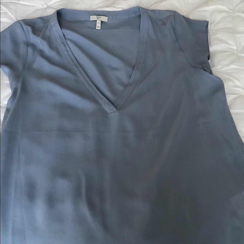 Joie Silk V-neck T-shirt